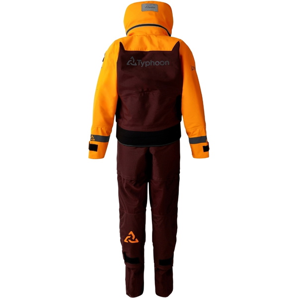 Typhoon 2026 Havkajak Hinge Entry Tørdragt Til Kvinder 100201 - Tangerine/ Plum
